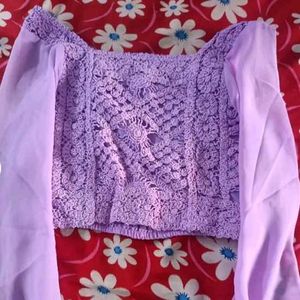 Desh premium quality lavender top for you 💖