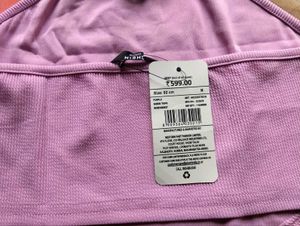 Cute Pink Halter Neck Crop Top