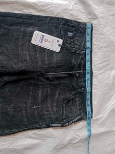 Stylish Black Denim Jeans