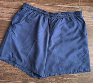 Navy Blue Athletic Shorts