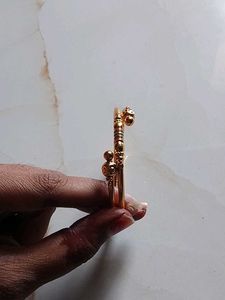 Gold Plated Bangles with Bells