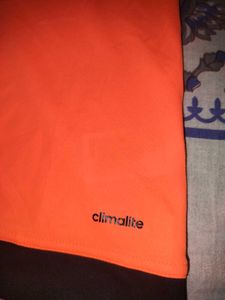 Adidas Orange Long Sleeve T-Shirt