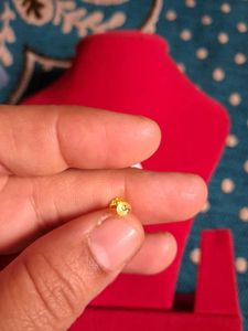 Elegant Gold 18crt nosepin