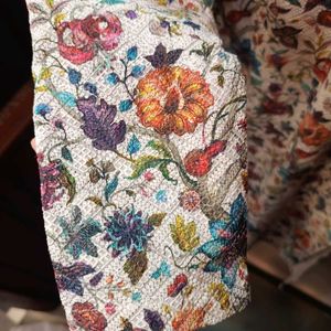 Floral Print Kurta