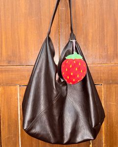 Cute Strawberry Bagcharm