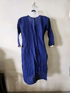 Blue Ethnic Wear Kurta