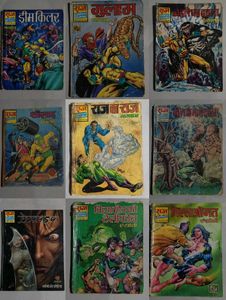 Vintage Hindi Comic Books Collection