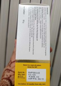 Dr. Sheth's Ceramide &amp; Vitamin C Sunscreen SPF 50