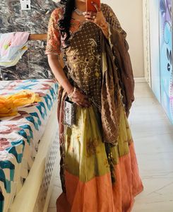 Beautifully Embellished Lehenga Choli Set