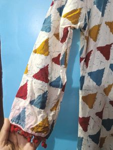 Printed Anarkali Kurta