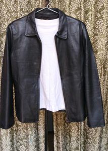 Classic Black Leather Jacket
