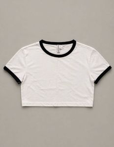 Cream Ringer Tee