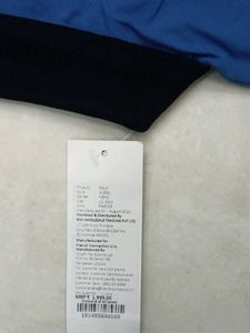 FCUK Blue Polo T-Shirt