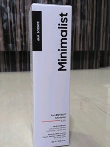 Minimalist Anti-Dandruff Shampoo