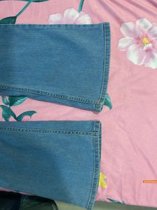 High waist Flared Leg Denim Jeans