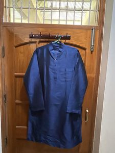 Blue Kurta pyjama set for Men