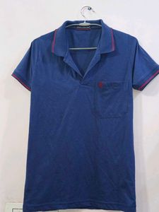 NEW Men's Blue Polo T-Shirt