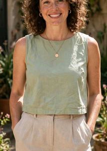 Light Green Sleeveless Top