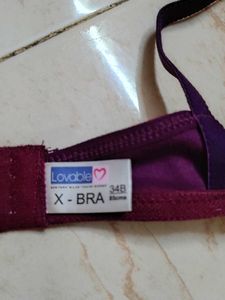 New Lovable purple bra