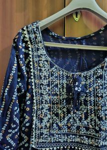 Ethnic Bandhani Print Dress