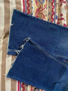 Classic Blue Denim Bootcut Jeans