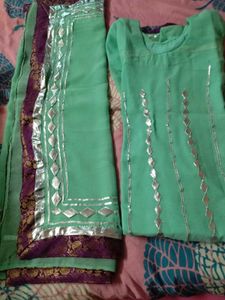 Mint Green Salwar Kameez Suit