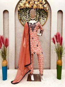 Beautiful Silk Febric Suit