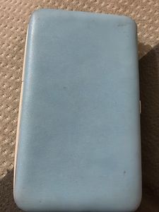 Pink &amp; Silver Metal Wallet