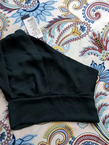 Stylish Dark Green Top
