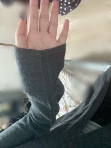 Longline Charcoal Grey Cardigan