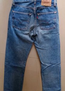 Levis 501vintage Blue Denim Jeans