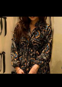 Bohemian Print Maxi Dress