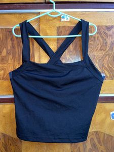 Stylish Black Tank Top