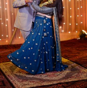 Stunning Blue Lehenga for Festive Occasions