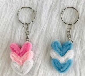 🍒 Cherry Heart Flower Keychain 🌸💖