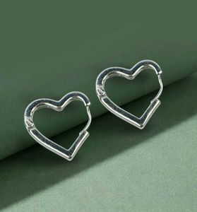Heart Hoop Earrings
