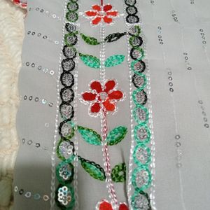 Embroidery Work Georgette Suit