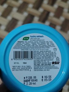 Joy Hydra Refresh Ultra-Light Gel