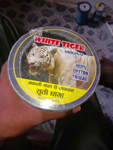 White Tiger Cotton Thereds
