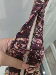 Floral Print Button-Up kurta pant set