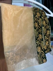 bottle green colour lehenga choli