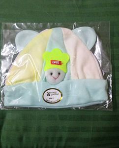Cute Baby Hat with Love Accent