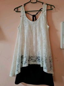 Off White net dress