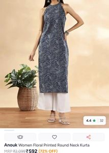Boho Blue Paisley Print Sleeveless Dress
