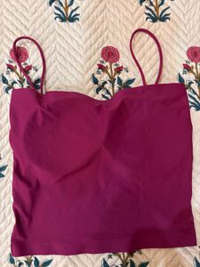 Pink Spaghetti Tube Top