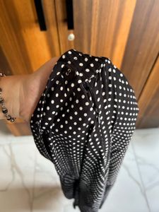 W Polka Dot Palazzo Pants