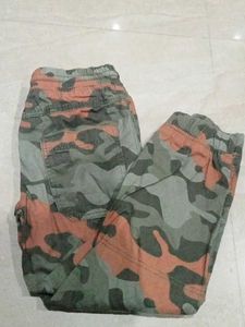 kids Stylish Camouflage Jogger Pants