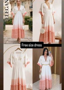 Elegant Ombre Boho Dress