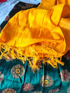 Vibrant Red Ethnic lehnga