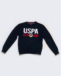 USPA Navy Blue Graphic Sweatshirt